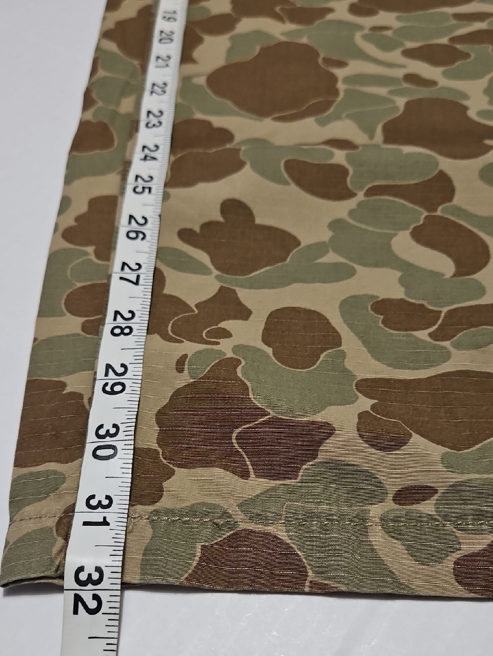 Levi's Camo Baggy XX Baggy Cargo Pants - Green & Brown Size 31x32 - Picture 8 of 16